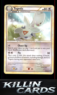 Togetic 39/90 Pokemon Uncommon Undaunted Card NM