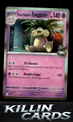 Team Rocket's Exeggutor (Team Rocket) 078/217 Pokemon Rare ME: Ascended Heroes C