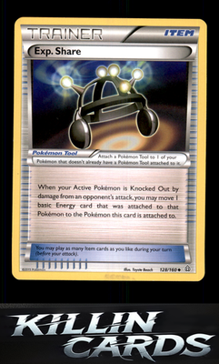 Exp. Share 128/160 Pokemon Uncommon XY - Primal Clash Card LP