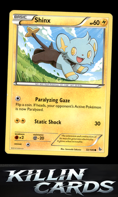 Shinx 32/106 Pokemon Common XY - Flashfire Card LP