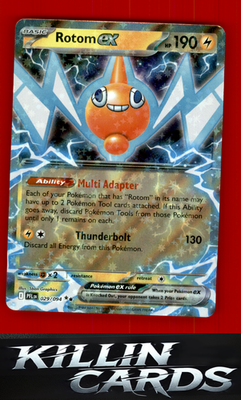 Rotom ex - 029/094 029/094 Pokemon Double Rare ME02: Phantasmal Flames Card NM