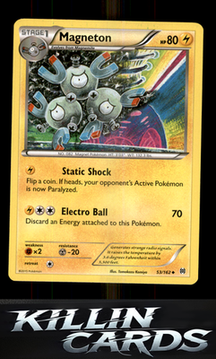 Magneton 53/162 Pokemon Uncommon XY - BREAKthrough Card NM