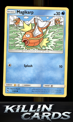 Magikarp 15/68 Pokemon Common Hidden Fates Card NM