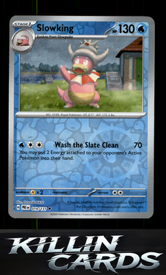 Reverse Holofoil Slowking 019/131 Pokemon Uncommon SV: Prismatic Evolutions Card