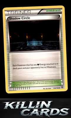 Shadow Circle 126/146 Pokemon Uncommon XY Base Set Card LP