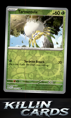 Reverse Holofoil Tarountula - 018/198 018/198 Pokemon Common SV01: Scarlet & Vio