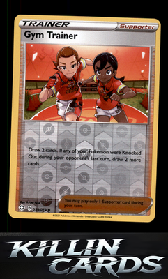Reverse Holofoil Gym Trainer 059/072 Pokemon Uncommon Shining Fates Card NM