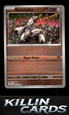 Reverse Holofoil Duraludon 074/094 Pokemon Common ME02: Phantasmal Flames Card N