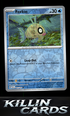 Reverse Holofoil Feebas - 041/191 041/191 Pokemon Common SV08: Surging Sparks Ca