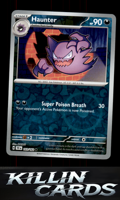 Reverse Holofoil Haunter 103/162 Pokemon Common SV05: Temporal Forces Card NM