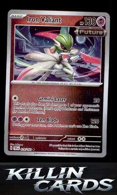 Reverse Holofoil Iron Valiant - 079/162 079/162 Pokemon Uncommon SV05: Temporal