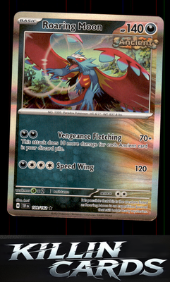 Roaring Moon 109/162 Pokemon Rare SV05: Temporal Forces Card NM