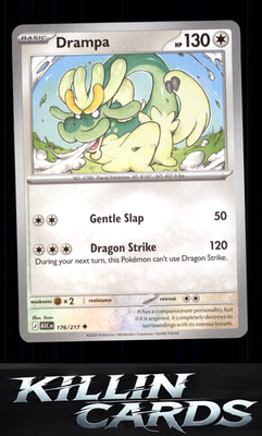 Drampa 176/217 Pokemon Uncommon ME: Ascended Heroes Card NM