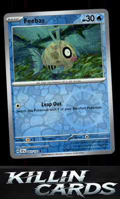 Reverse Holofoil Feebas - 041/191 041/191 Pokemon Common SV08: Surging Sparks Ca