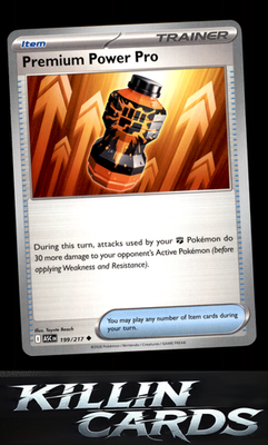 Premium Power Pro 199/217 Pokemon Uncommon ME: Ascended Heroes Card NM