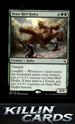 Oran-Rief Hydra 181 Magic R Battle for Zendikar Card NM