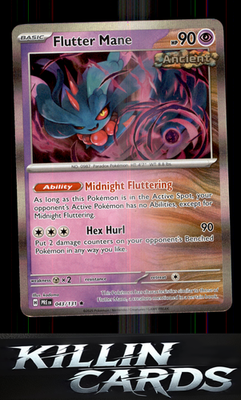 Flutter Mane 043/131 Pokemon Rare SV: Prismatic Evolutions Card NM