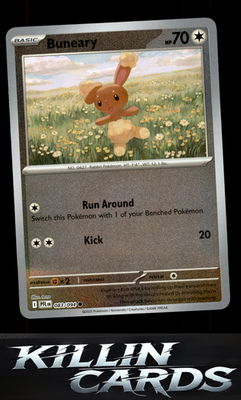 Reverse Holofoil Buneary 083/094 Pokemon Common ME02: Phantasmal Flames Card NM
