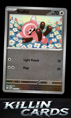Reverse Holofoil Stufful - 111/132 111/132 Pokemon Common ME01: Mega Evolution C
