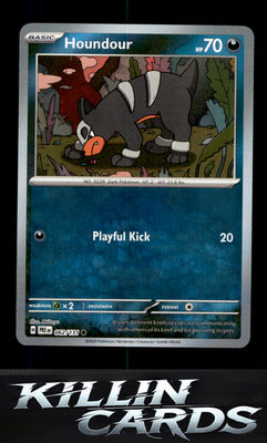Houndour (Poke Ball Pattern) 062/131 Pokemon Common SV: Prismatic Evolutions Car
