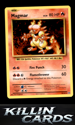 Magmar 20/108 Pokemon Uncommon XY - Evolutions Card NM