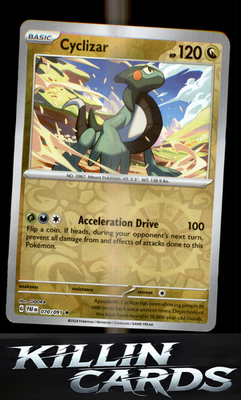 Reverse Holofoil Cyclizar - 070/091 070/091 Pokemon Rare SV: Paldean Fates Card