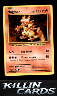 Magmar 20/108 Pokemon Uncommon XY - Evolutions Card LP