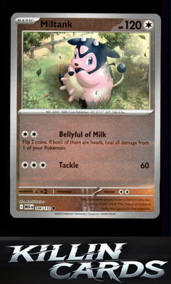 Reverse Holofoil Miltank 106/132 Pokemon Common ME01: Mega Evolution Card NM