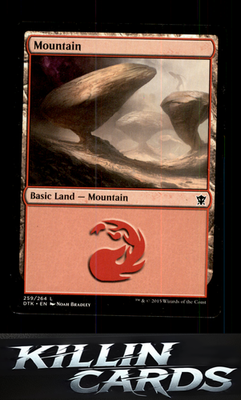 Mountain (259) 259 Magic L Dragons of Tarkir Card NM