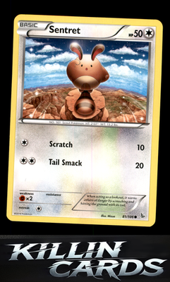 Sentret 81/106 Pokemon Common XY - Flashfire Card NM