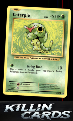 Caterpie 3/108 Pokemon Common XY - Evolutions Card NM