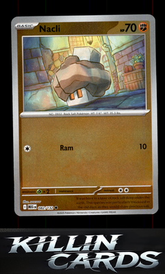 Reverse Holofoil Nacli 082/132 Pokemon Common ME01: Mega Evolution Card NM