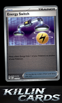 Reverse Holofoil Energy Switch 115/132 Pokemon Common ME01: Mega Evolution Card
