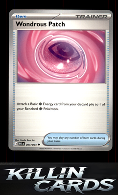 Wondrous Patch 094/094 Pokemon Uncommon ME02: Phantasmal Flames Card NM