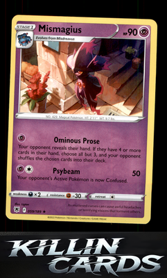 Mismagius 059/189 Pokemon Rare SWSH10: Astral Radiance Card