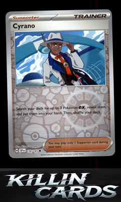 Reverse Holofoil Cyrano - 170/191 170/191 Pokemon Uncommon SV08: Surging Sparks