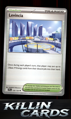 Levincia 150/159 Pokemon Uncommon SV09: Journey Together Card NM