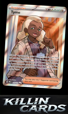 Tyme 143/131 Pokemon Ultra Rare SV: Prismatic Evolutions Card NM