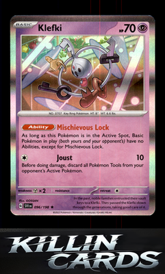 Klefki 096/198 Pokemon Rare SV01: Scarlet & Violet Base Set Card NM