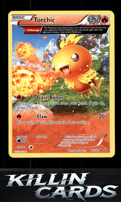 Torchic (Omega) 26/160 Pokemon Uncommon XY - Primal Clash Card NM