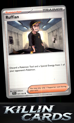 Ruffian - 157/159 157/159 Pokemon Uncommon SV09: Journey Together Card NM