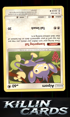 Aipom 169/236 Pokemon Common SM - Cosmic Eclipse Card NM