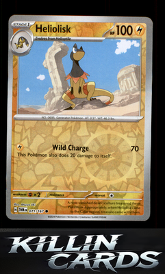 Reverse Holofoil Heliolisk - 071/167 071/167 Pokemon Common SV06: Twilight Masqu