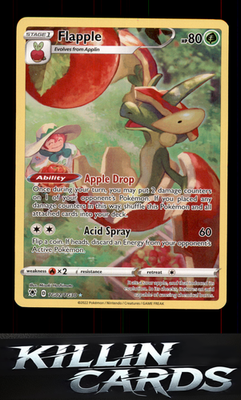 Flapple TG02/TG30 Pokemon Ultra Rare SWSH10: Astral Radiance Trainer Gallery Car