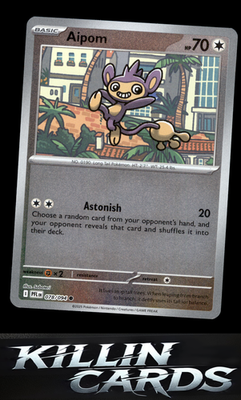 Reverse Holofoil Aipom 078/094 Pokemon Common ME02: Phantasmal Flames Card NM