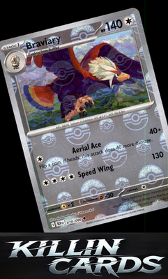 Braviary (Poke Ball Pattern) 078/086 Pokemon Uncommon SV: Black Bolt Card NM