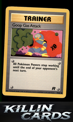 Goop Gas Attack 78/82 Pokemon Common Team Rocket Card MP