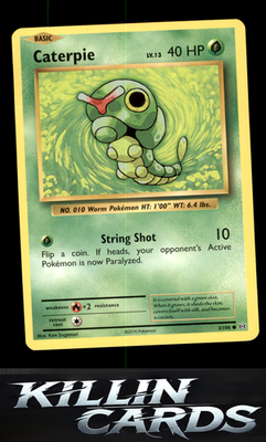 Caterpie 3/108 Pokemon Common XY - Evolutions Card MP