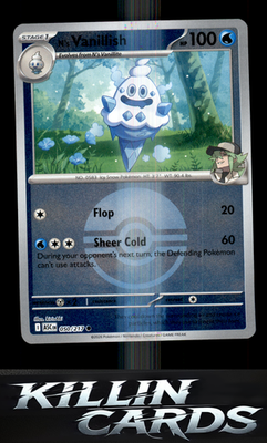 Reverse Holofoil N's Vanillish (Poke Ball) 050/217 Pokemon Common ME: Ascended H