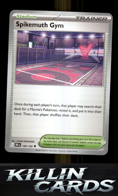 Spikemuth Gym 169/182 Pokemon Uncommon SV10: Destined Rivals Card NM